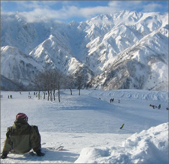 Hakuba 47 ski area, Nagano Prefecture, Japan